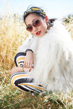 Katerina Coat - Mongolian Fur - Ivory